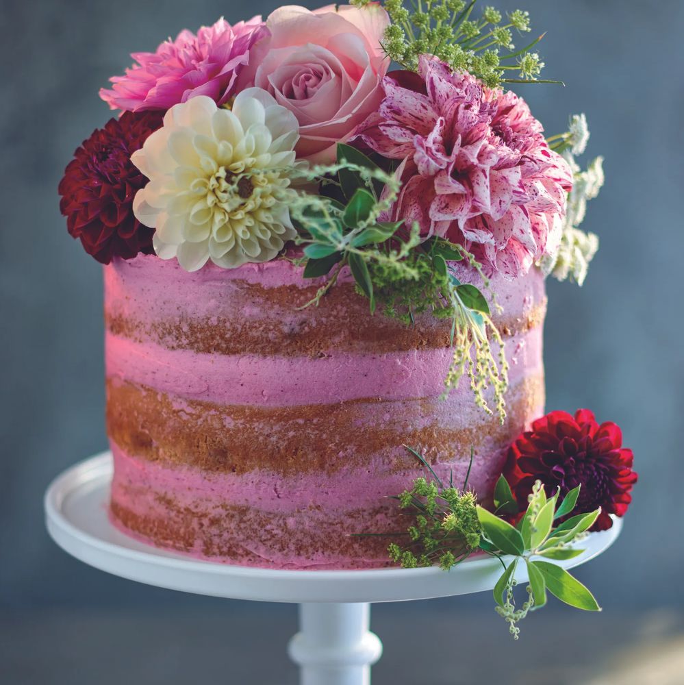 Beautiful Baking with Flowers