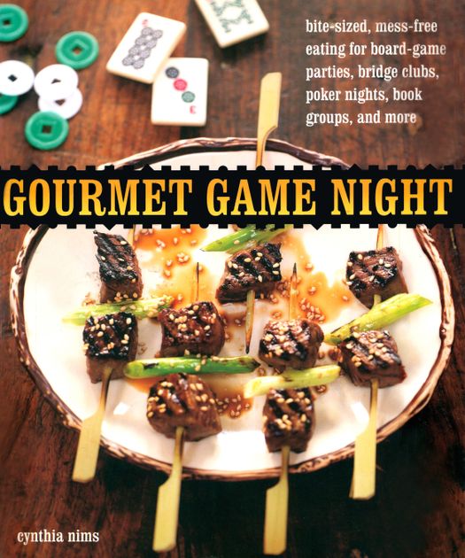 Kir Royale Floats from Gourmet Game Night by Cynthia Nims