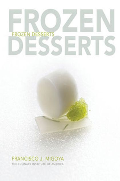 Cucumber and Wasabi Sorbet from Frozen Desserts by Francisco Migoya