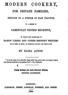 Currant Custard from Modern Cookery for Private Families by Eliza Acton