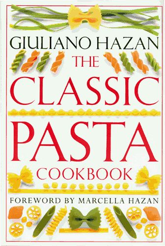 Tagliatelle with Shrimp and Asparagus from The Classic Pasta Cookbook by Giuliano Hazan