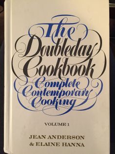 The Doubleday Cookbook