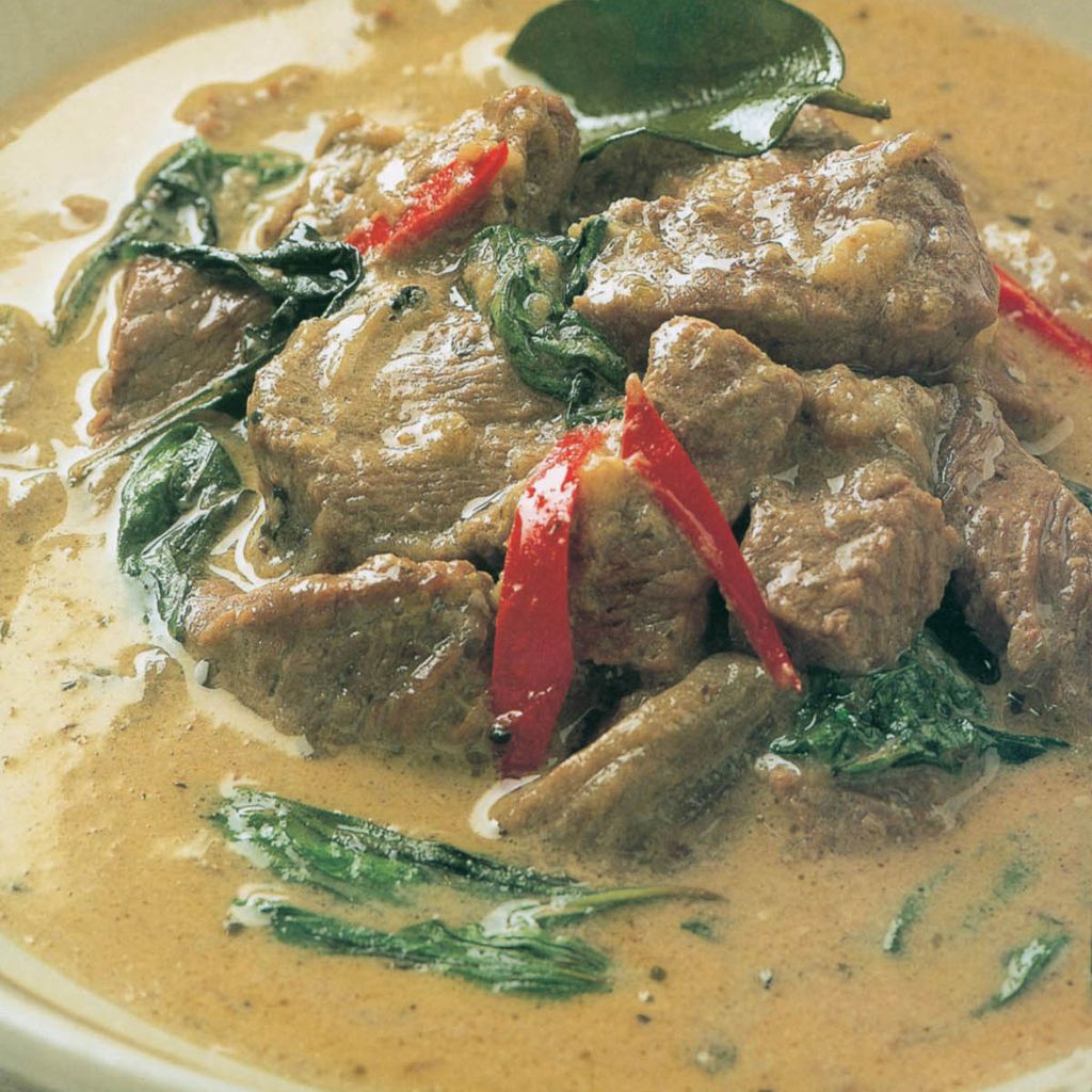 Beef thai sales green curry