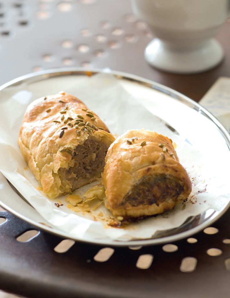 Pork and Fennel Sausage Rolls from Bourke Street Bakery by Paul Allam