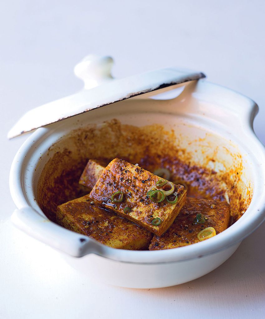 Roasted Tofu with African Spices from Easy Vegan by Sue Quinn