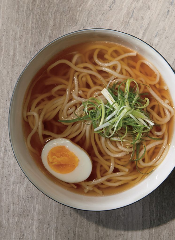 Basic Udon Noodle Soup from Korean Home Cooking Classic and Modern