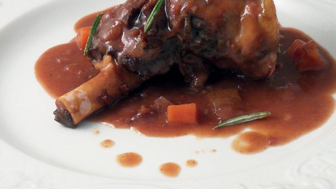 One pot lamb shanks