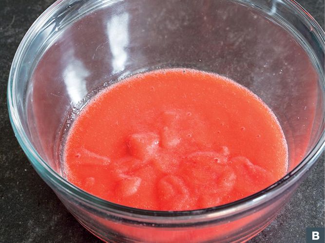 Strawberry Coulis from Sauces Classical and Contemporary Sauce Making