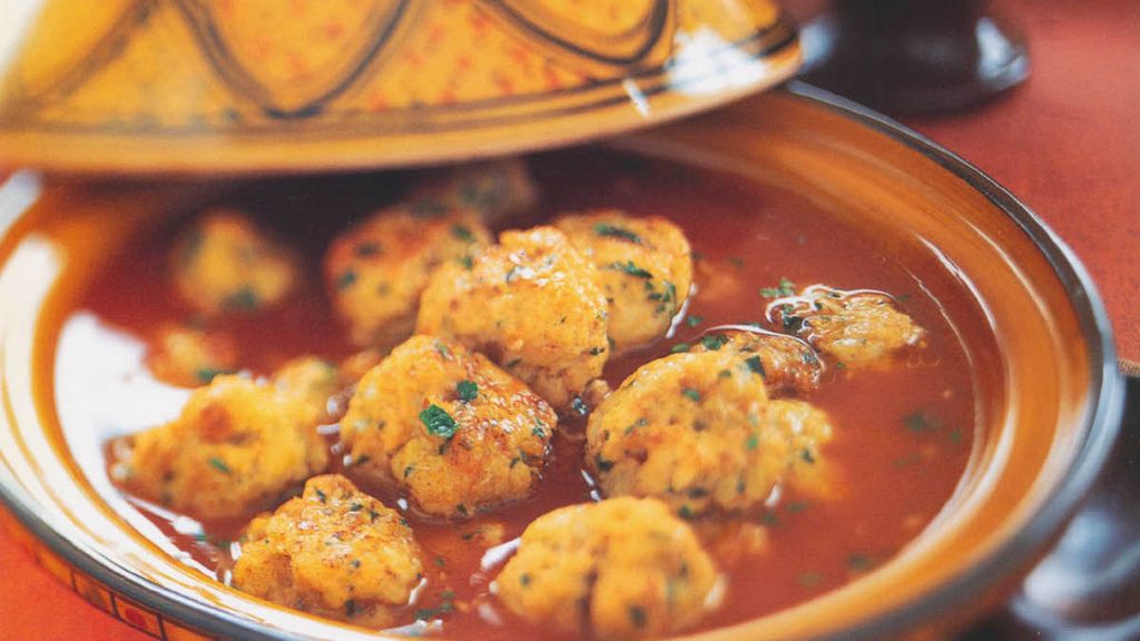 Tunisian Fish Ball Tagine from Saffron Shores: Jewish Cooking of the  Southern Mediterranean by Joyce Goldstein