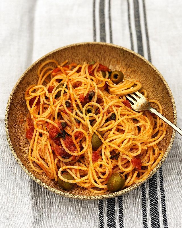 Spaghetti alla pugliese from Anna Del Conte on Pasta by Anna Del Conte